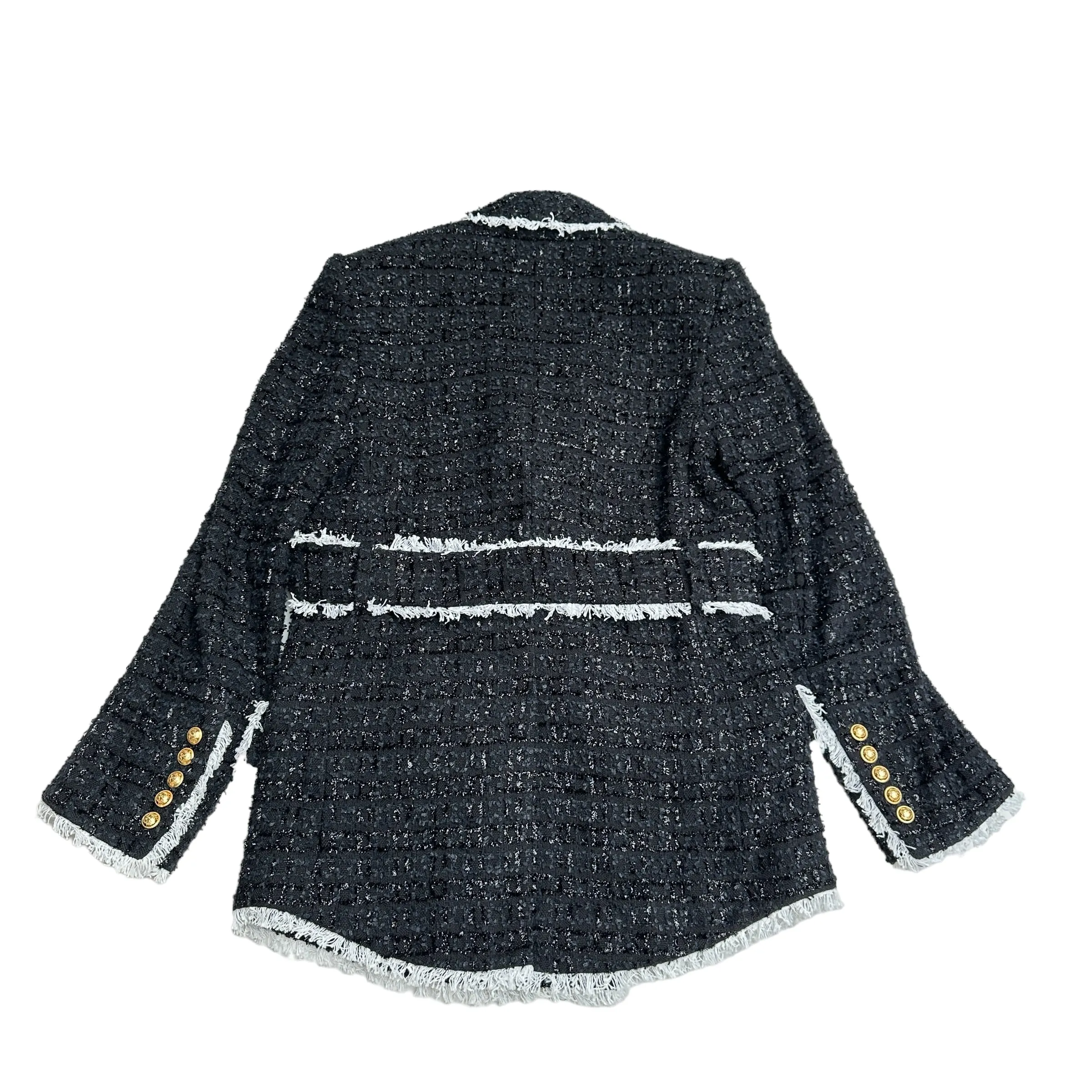 2022 Black Tweed Blazer - XS