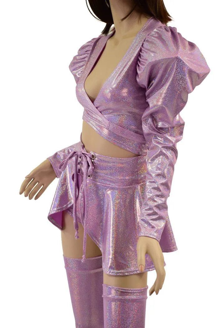 5PC Lilac Holographic Set