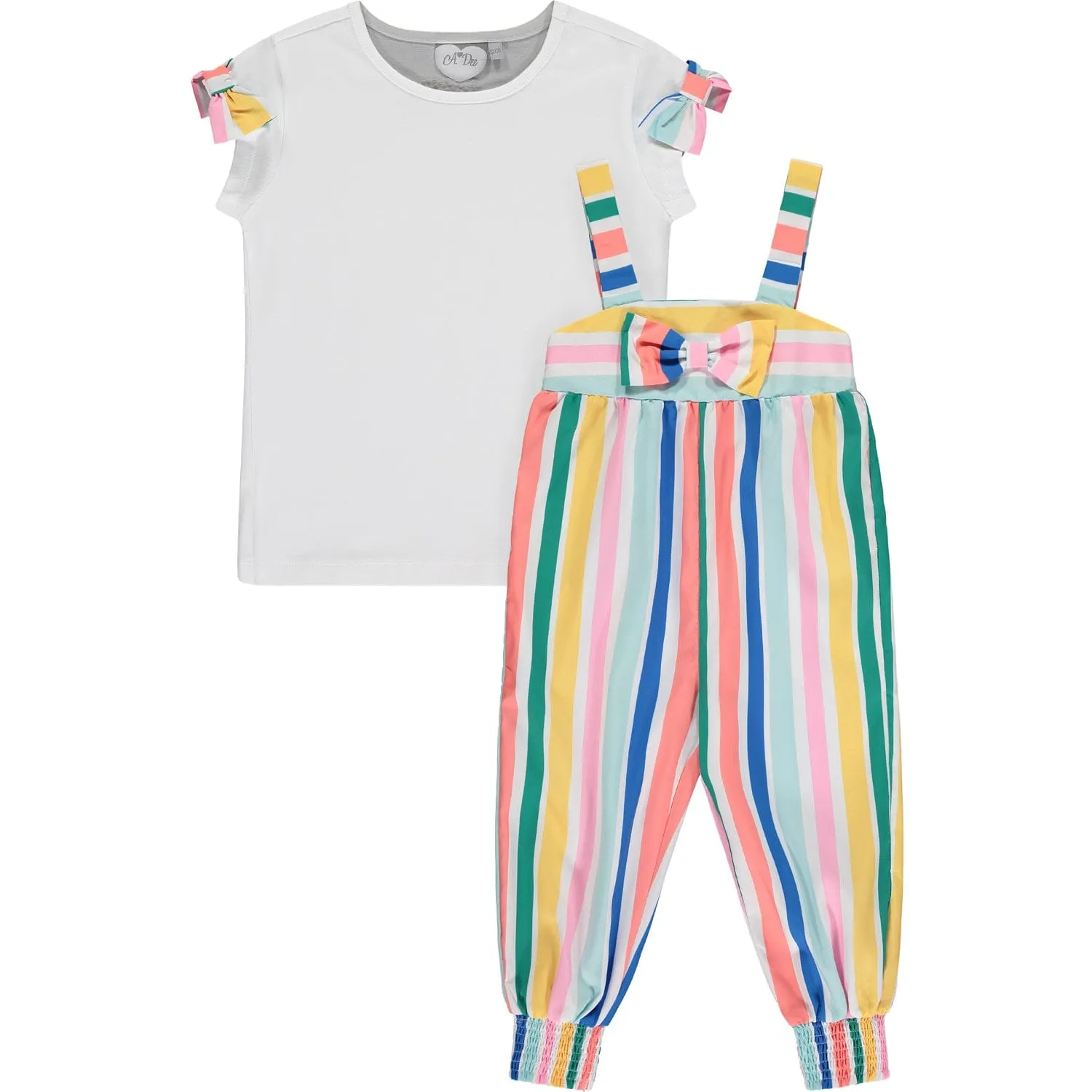 A DEE - Ursula La Isla Bonita Jumpsuit Set - Stripe