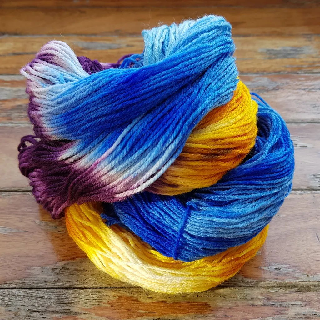 About The Color - Cali Sunshine, Three Skein Fade, Sock Weight