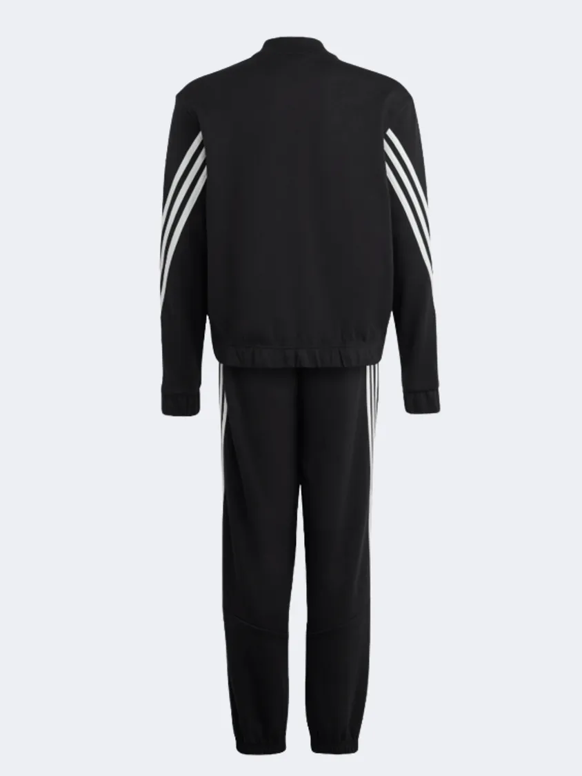 Adidas Future Icons 3-Stripes Gs-Unisex Sportswear Suit Black/White