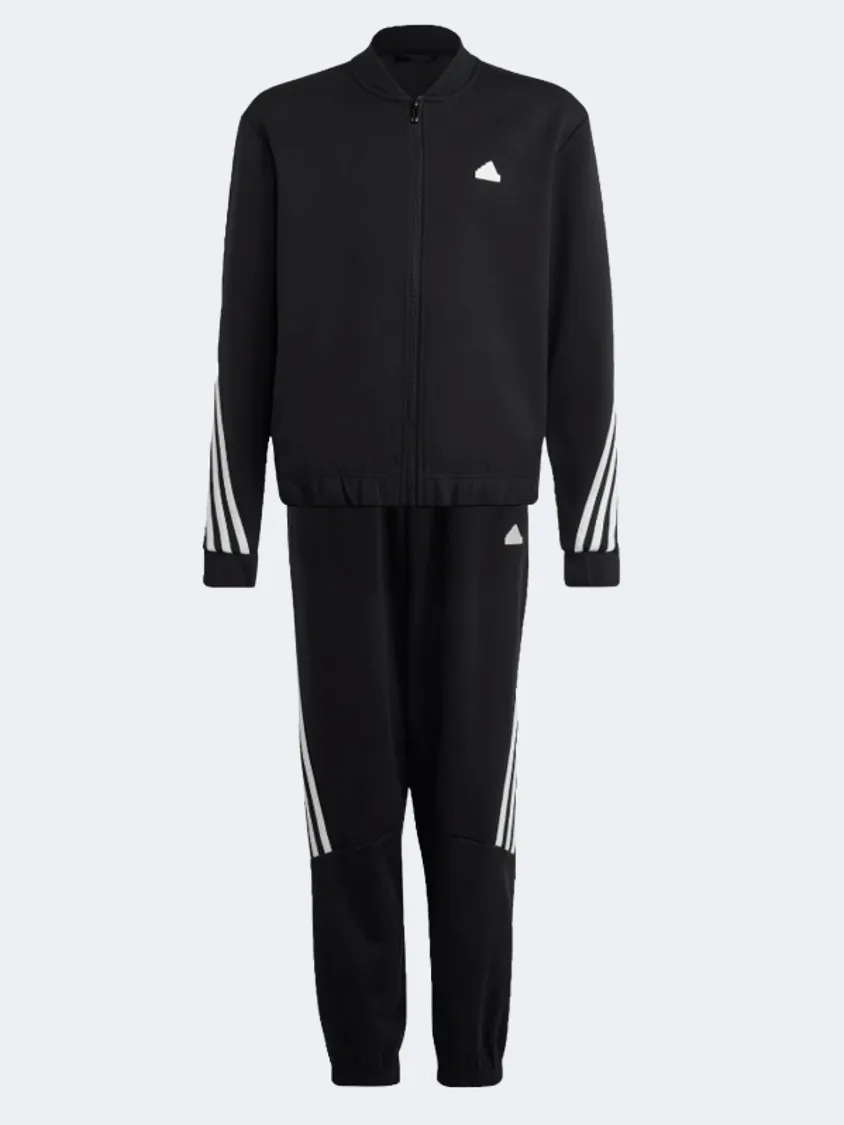 Adidas Future Icons 3-Stripes Gs-Unisex Sportswear Suit Black/White