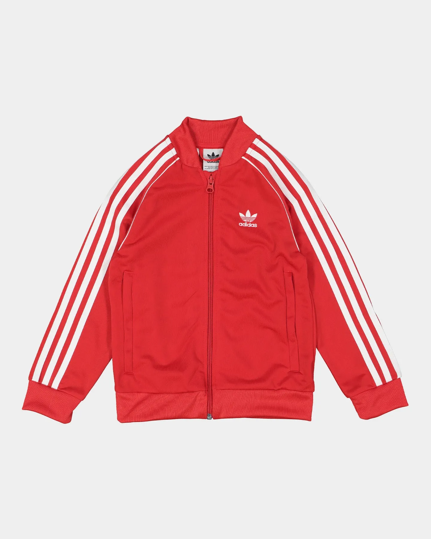 Adidas Kids' SST Track Suit Red/White