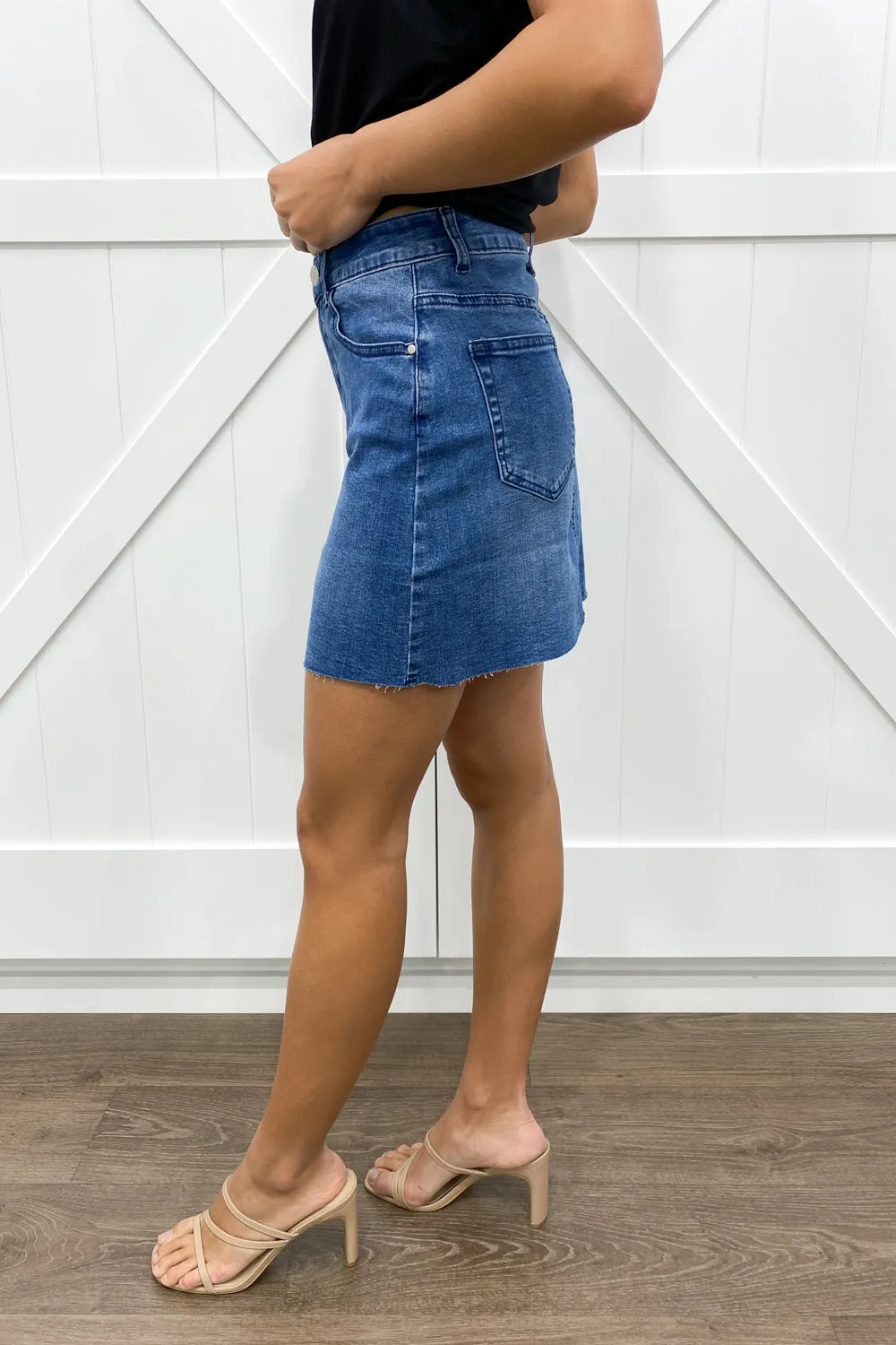 Anja Denim Skirt