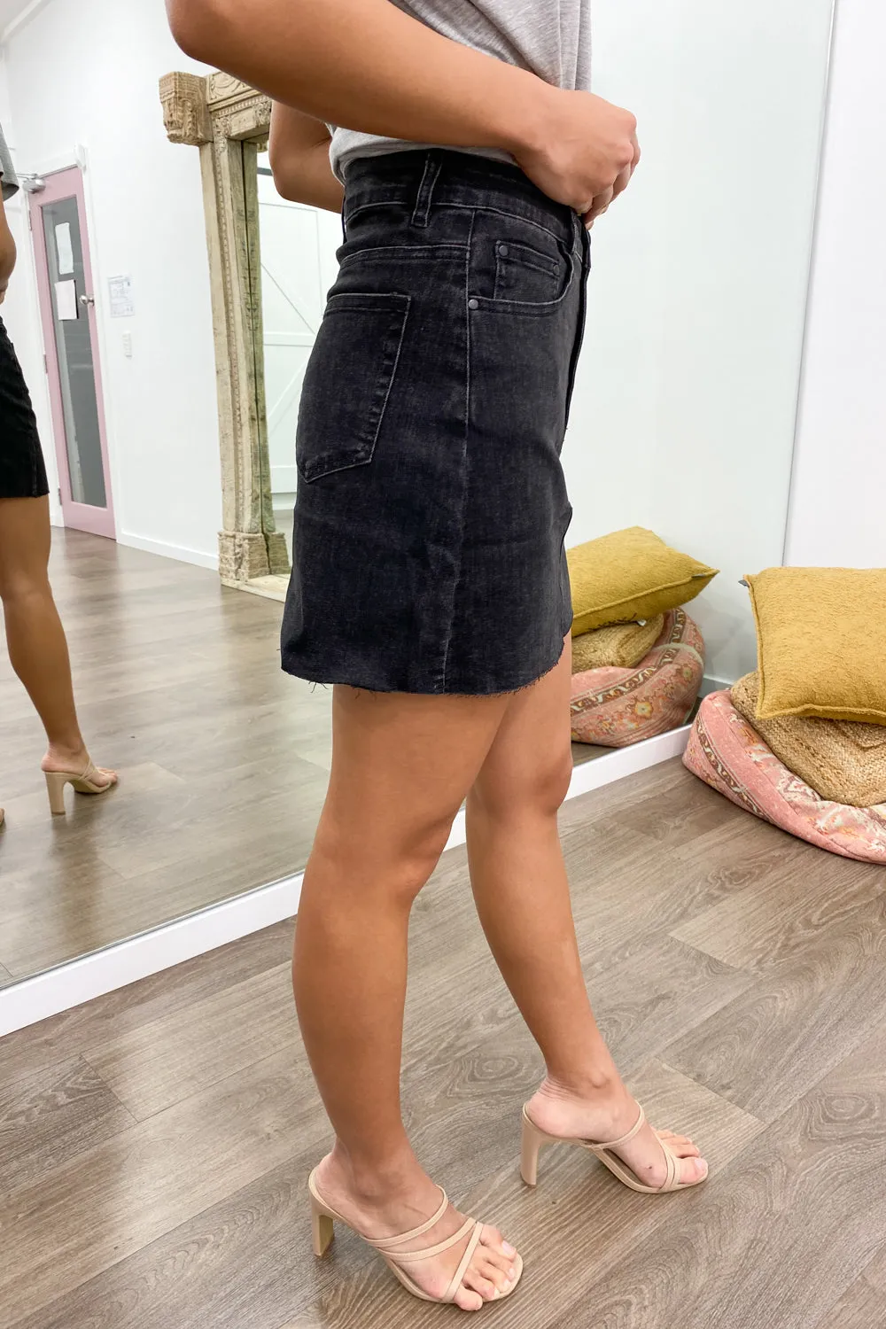 Anja Denim Skirt