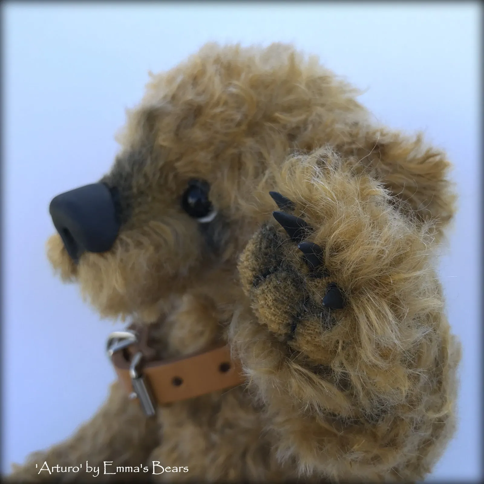 Arturo - 11" mohair/viscose Artist Bear by Emmas Bears - OOAK