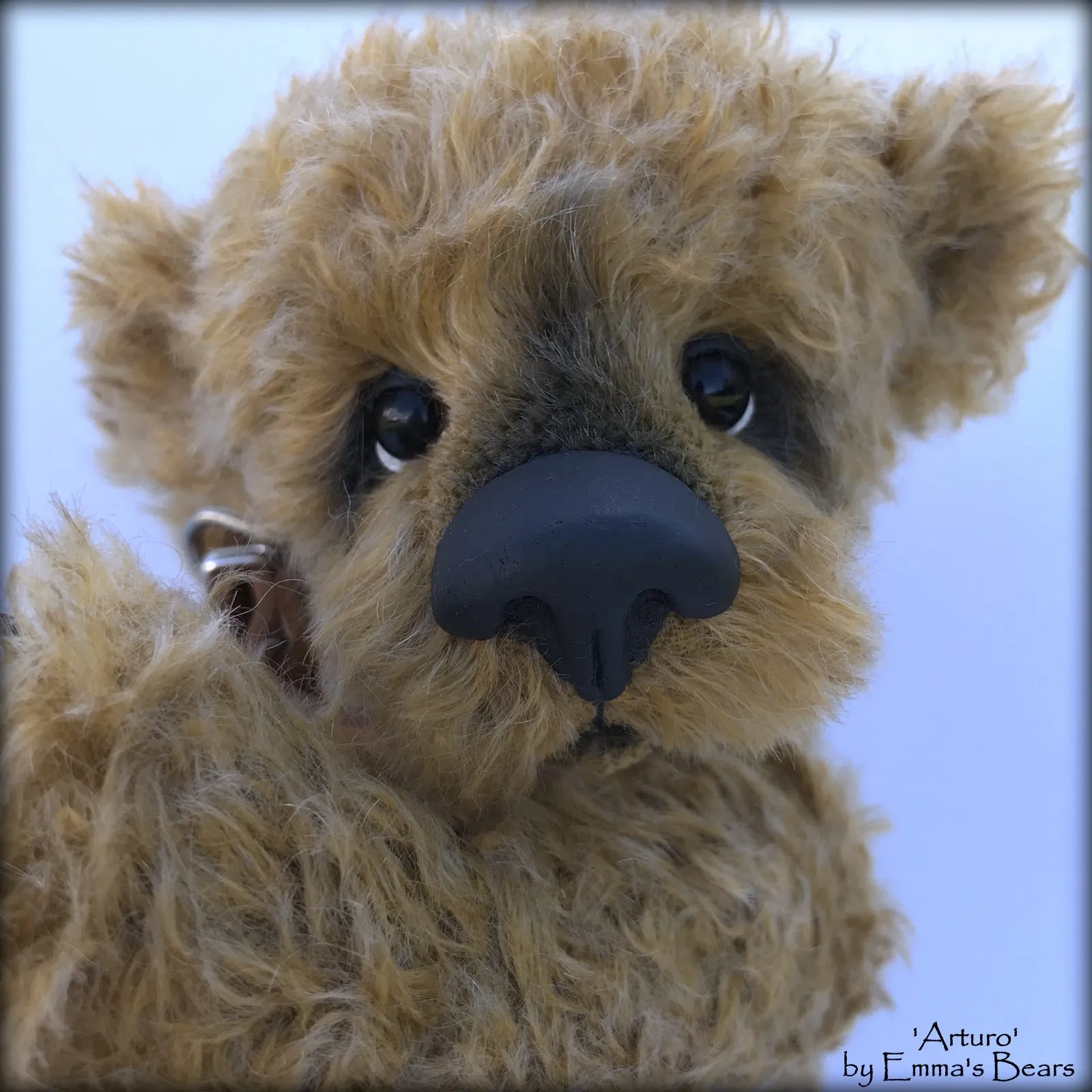 Arturo - 11" mohair/viscose Artist Bear by Emmas Bears - OOAK