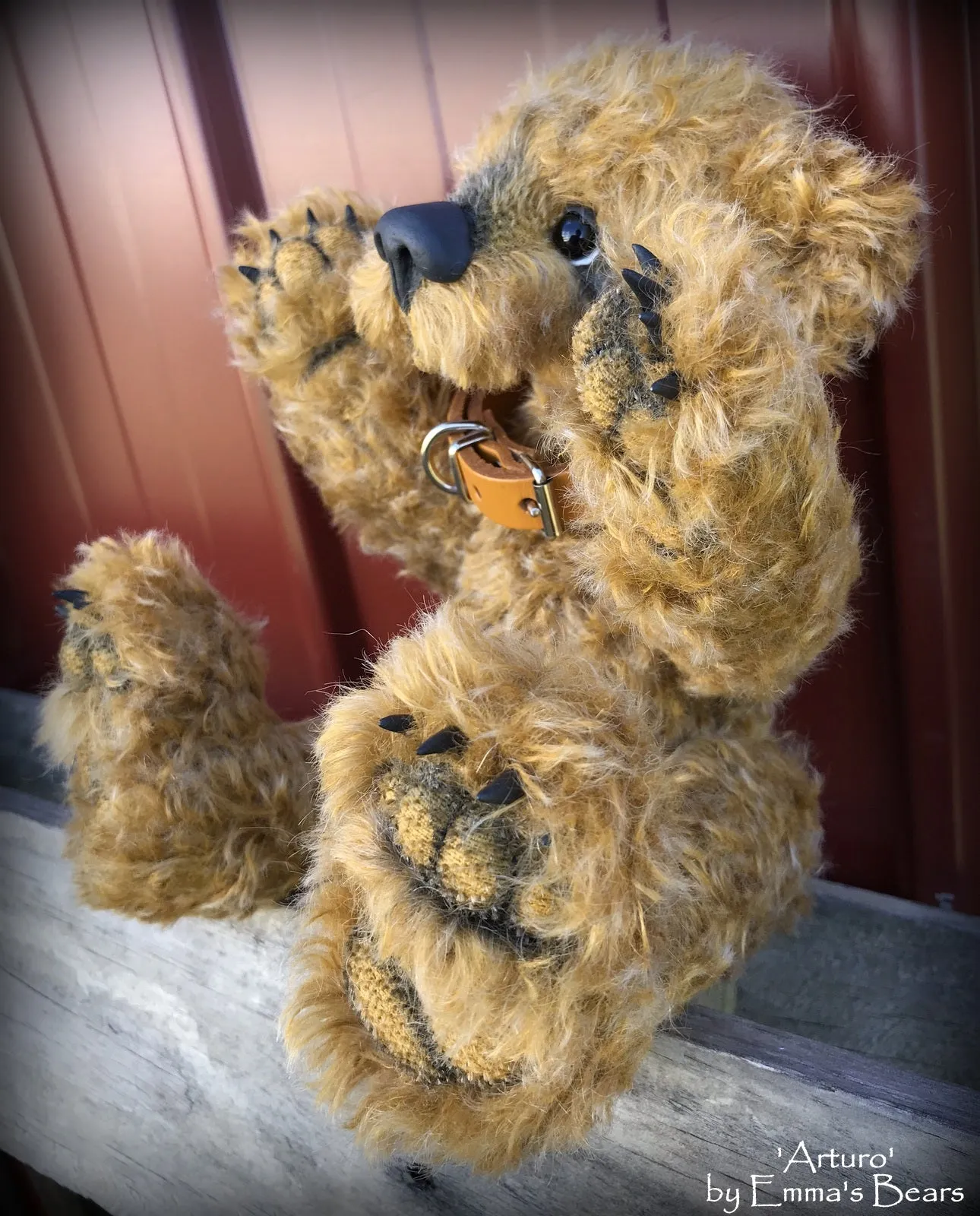 Arturo - 11" mohair/viscose Artist Bear by Emmas Bears - OOAK