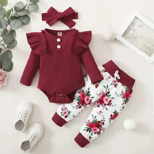 Baby Girl Fall Set