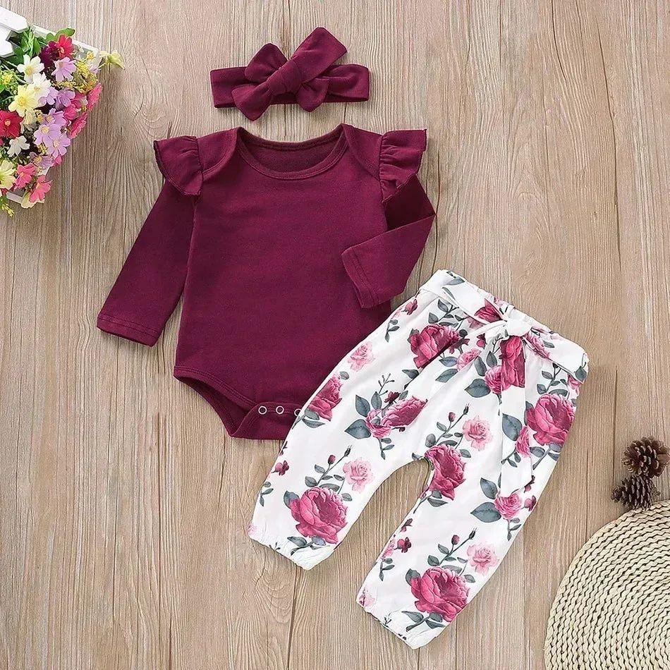 Baby Girl Fall Set