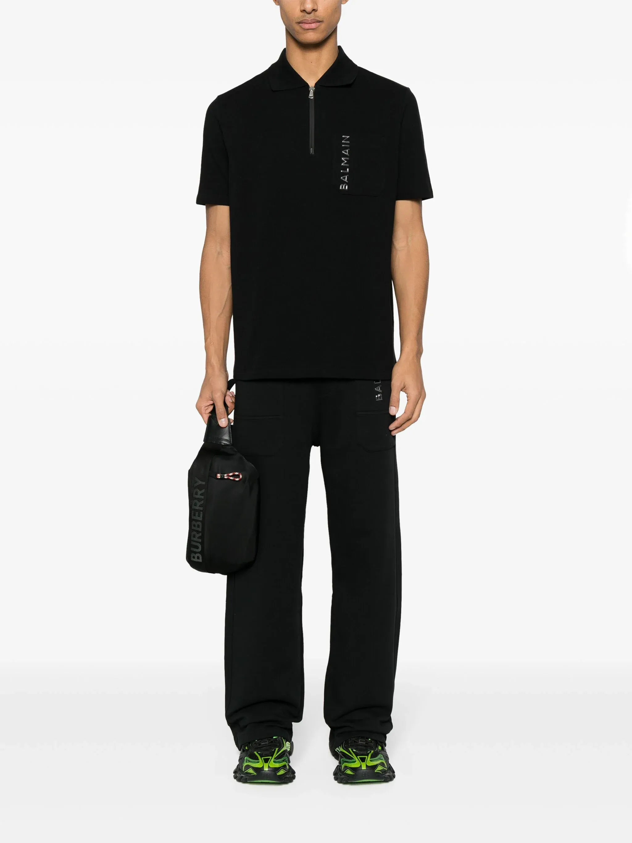 Balmain Laminato Sweatpants