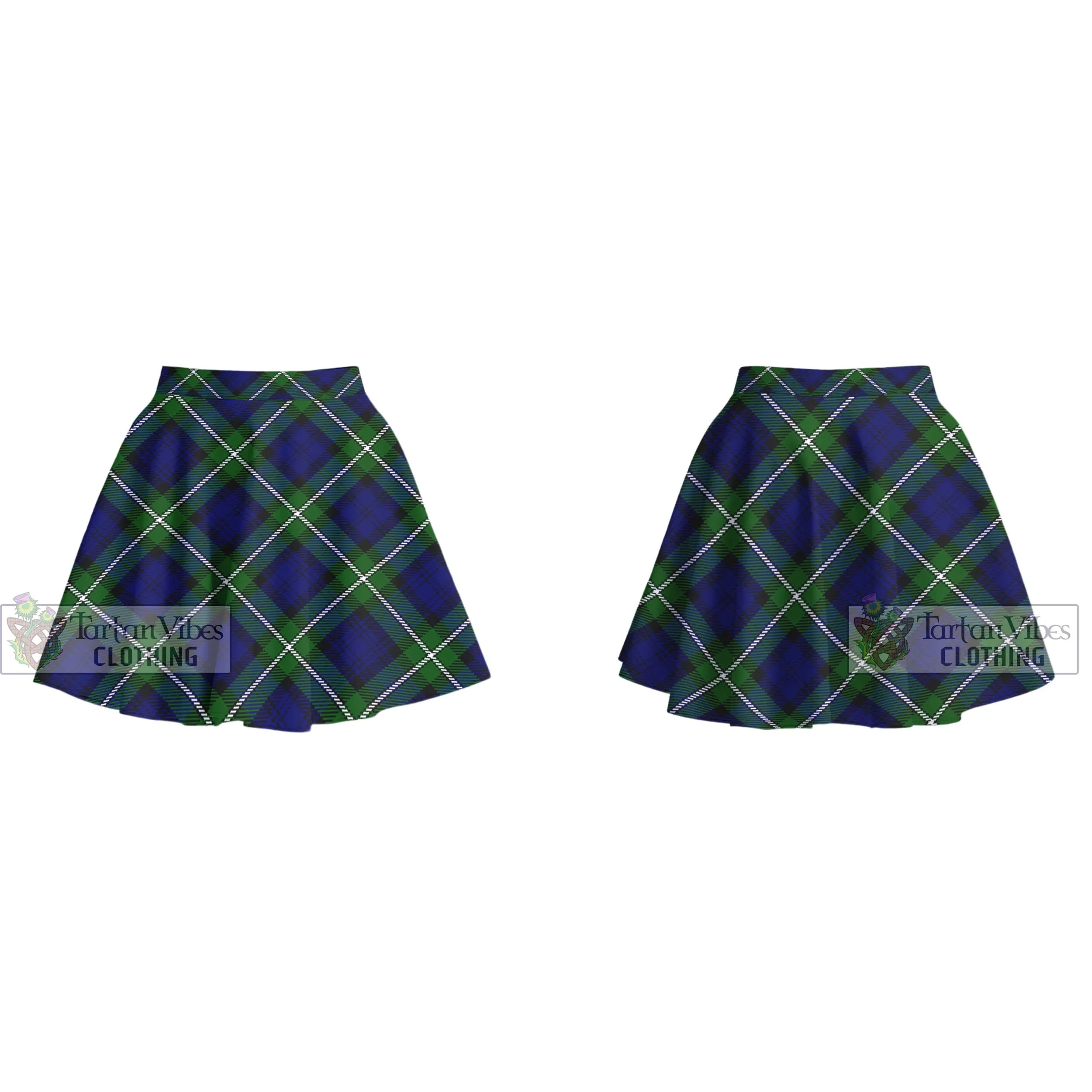 Bannerman Tartan Women's Plated Mini Skirt