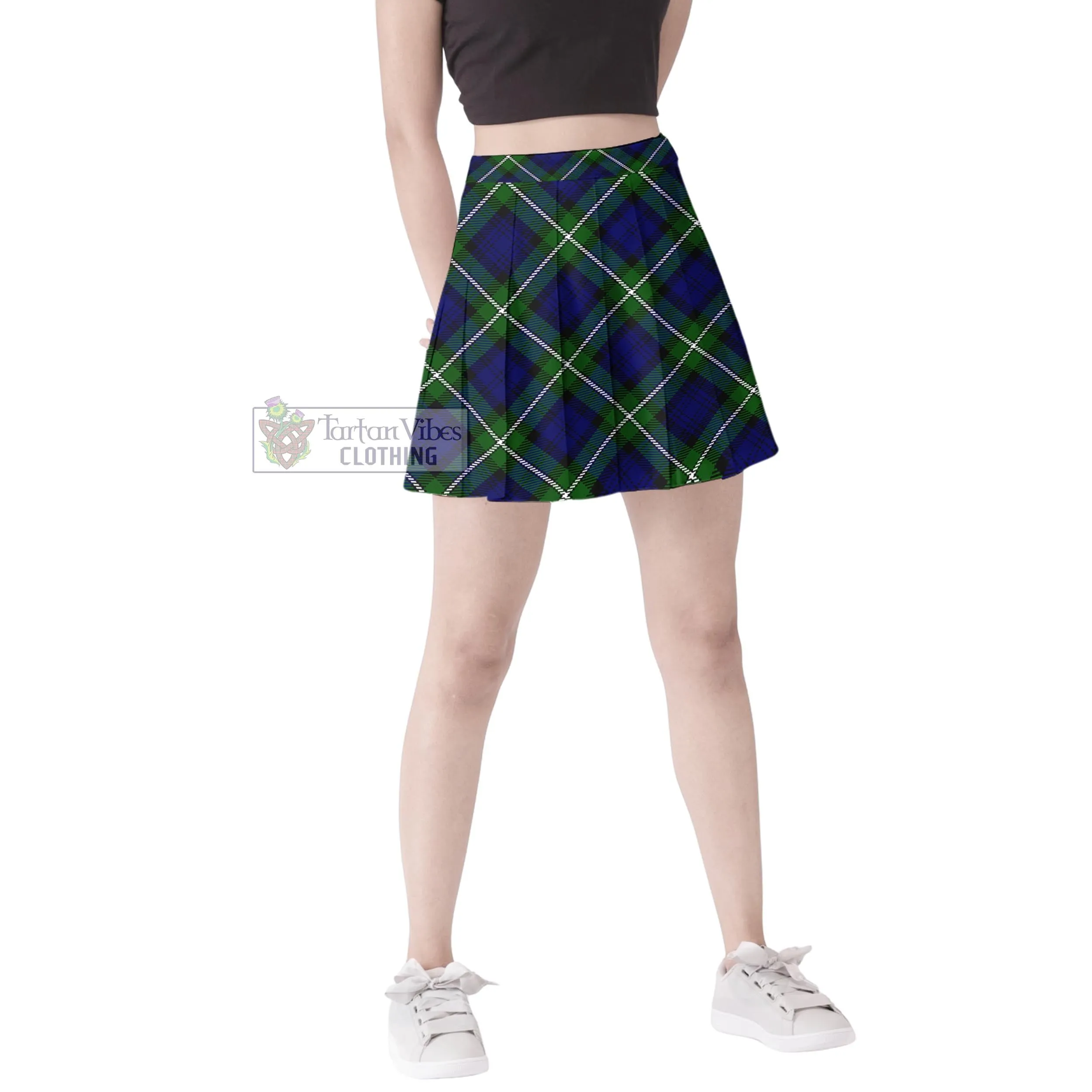 Bannerman Tartan Women's Plated Mini Skirt