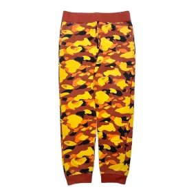 BAPE Ultimate 1st Camo Slim Sweatpants Orange Pre-Owned