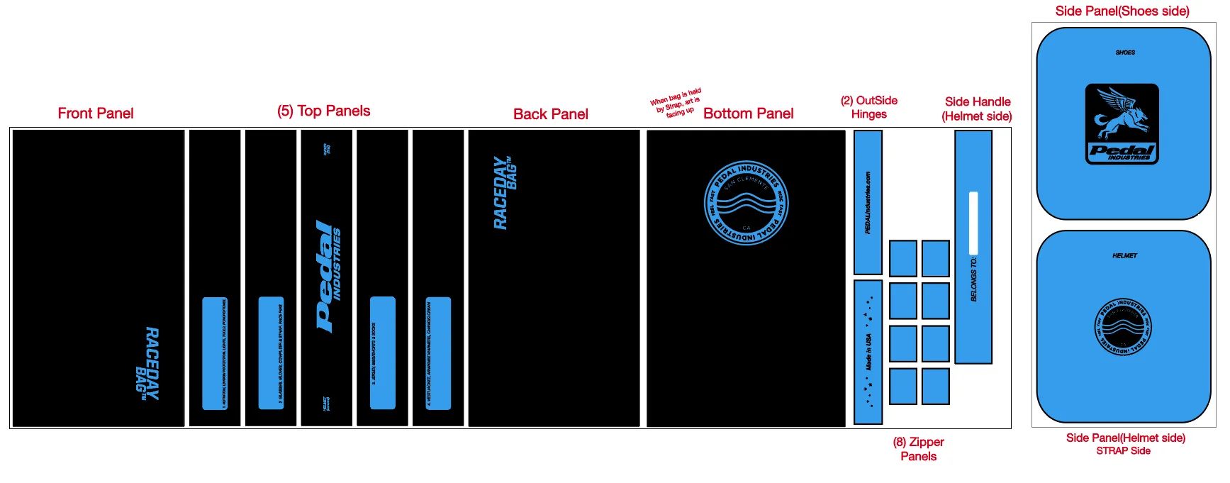 BASIC BLUE RACEDAY BAG™