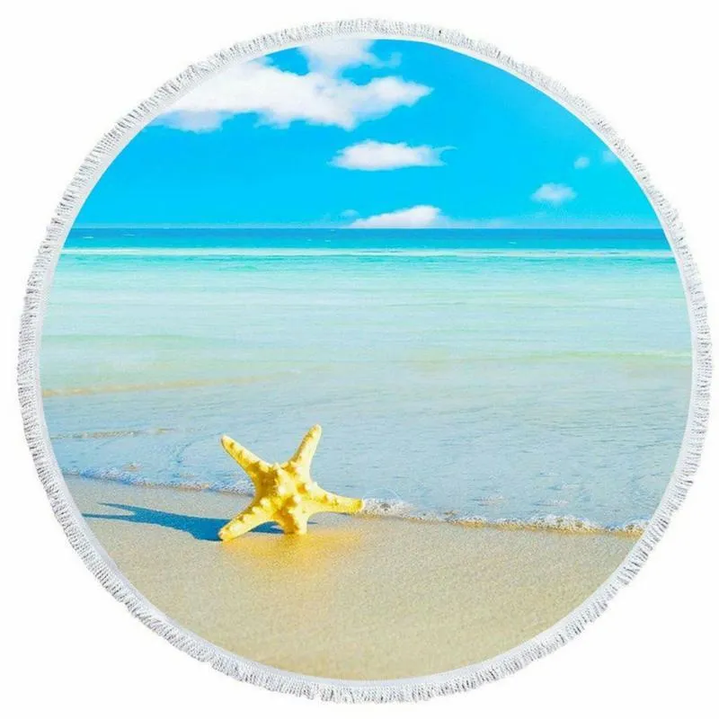 Beach Please Round Beach Towel Collection