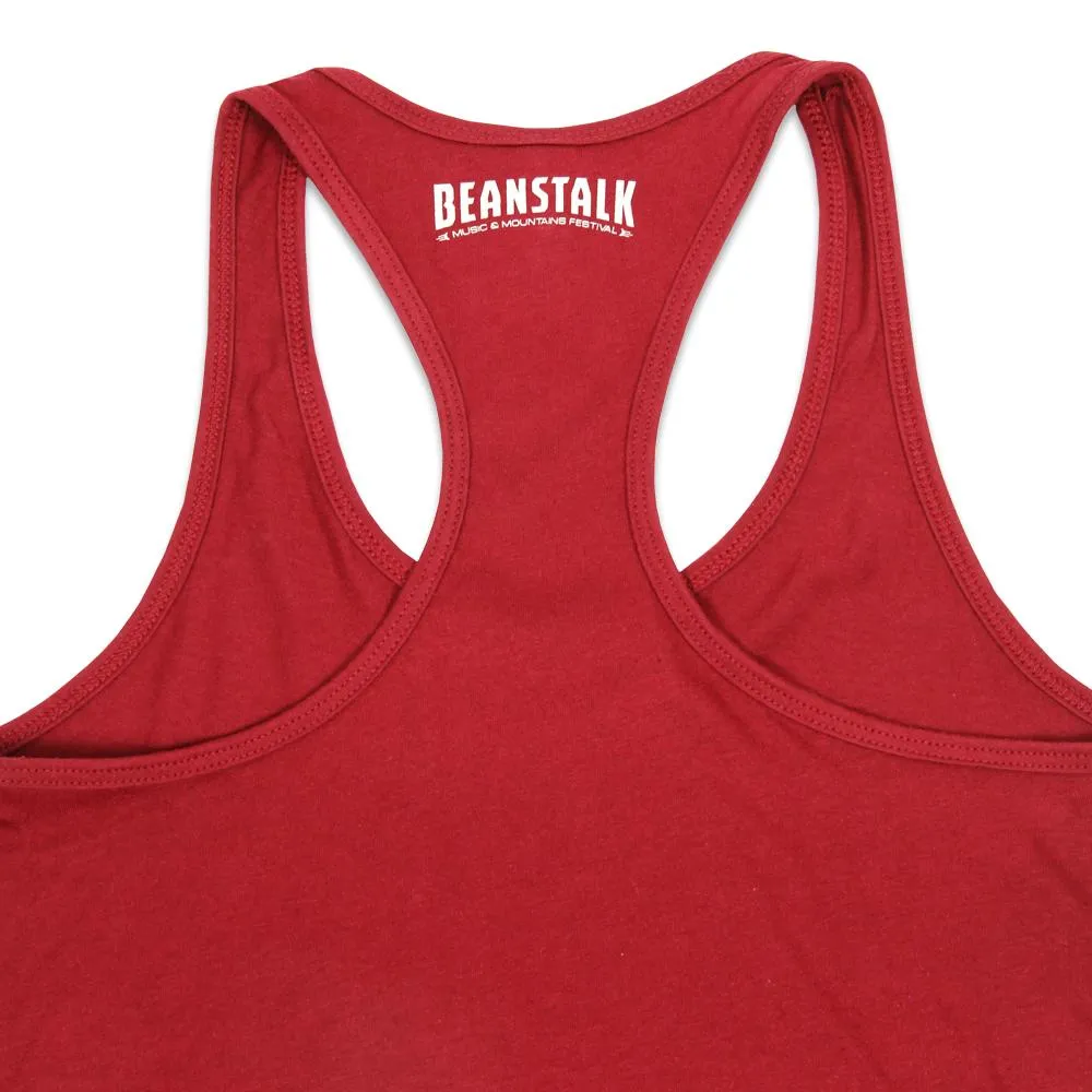 Beanstalk 2018 Red Racerback Tank Top