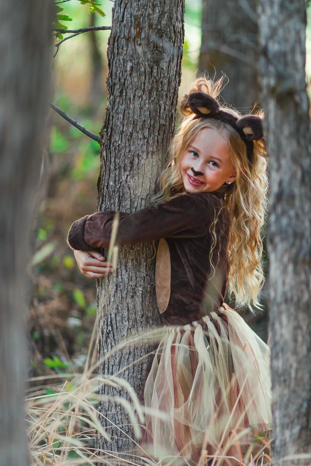 Bear Tutu Costume Set - 4 Piece Set