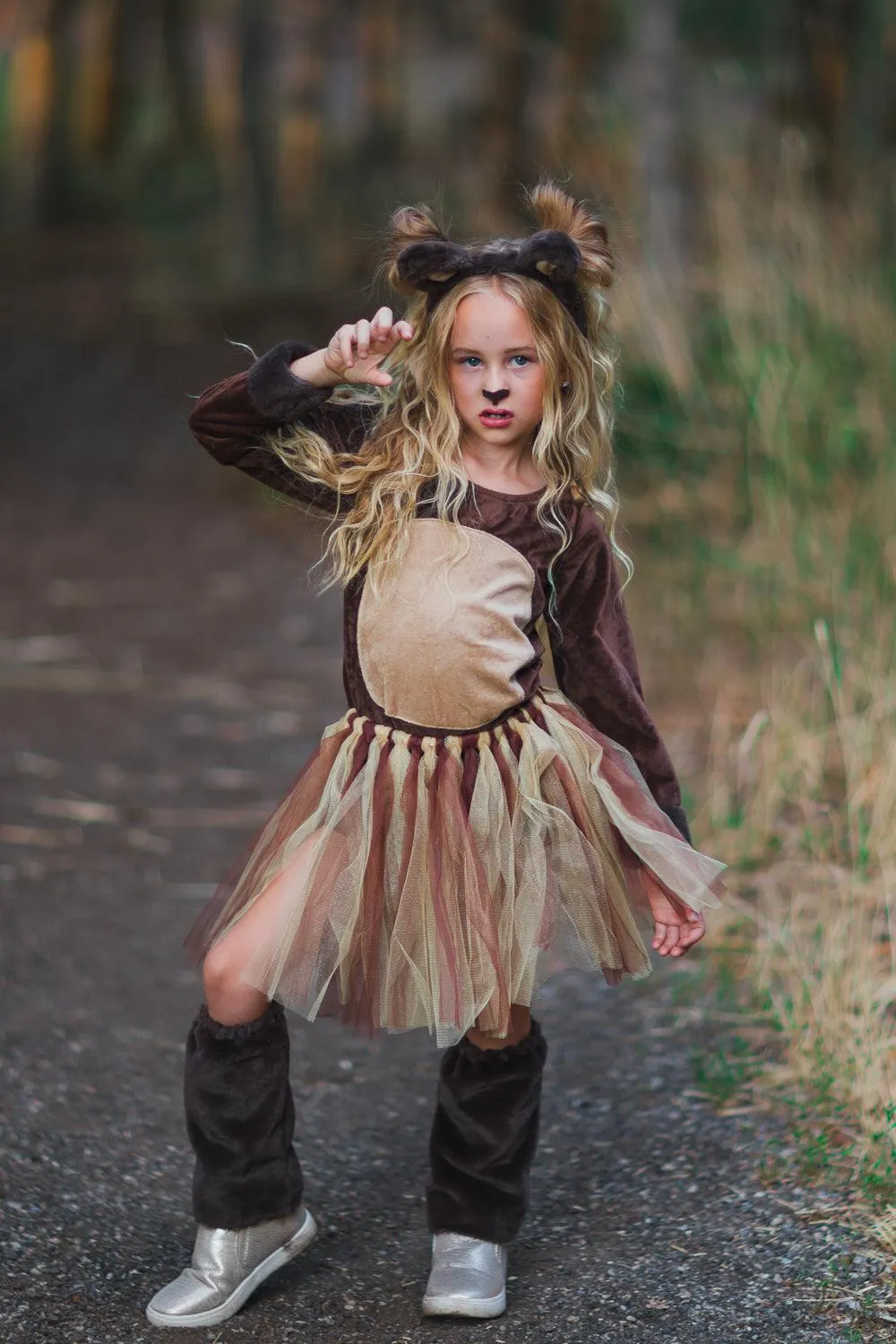 Bear Tutu Costume Set - 4 Piece Set