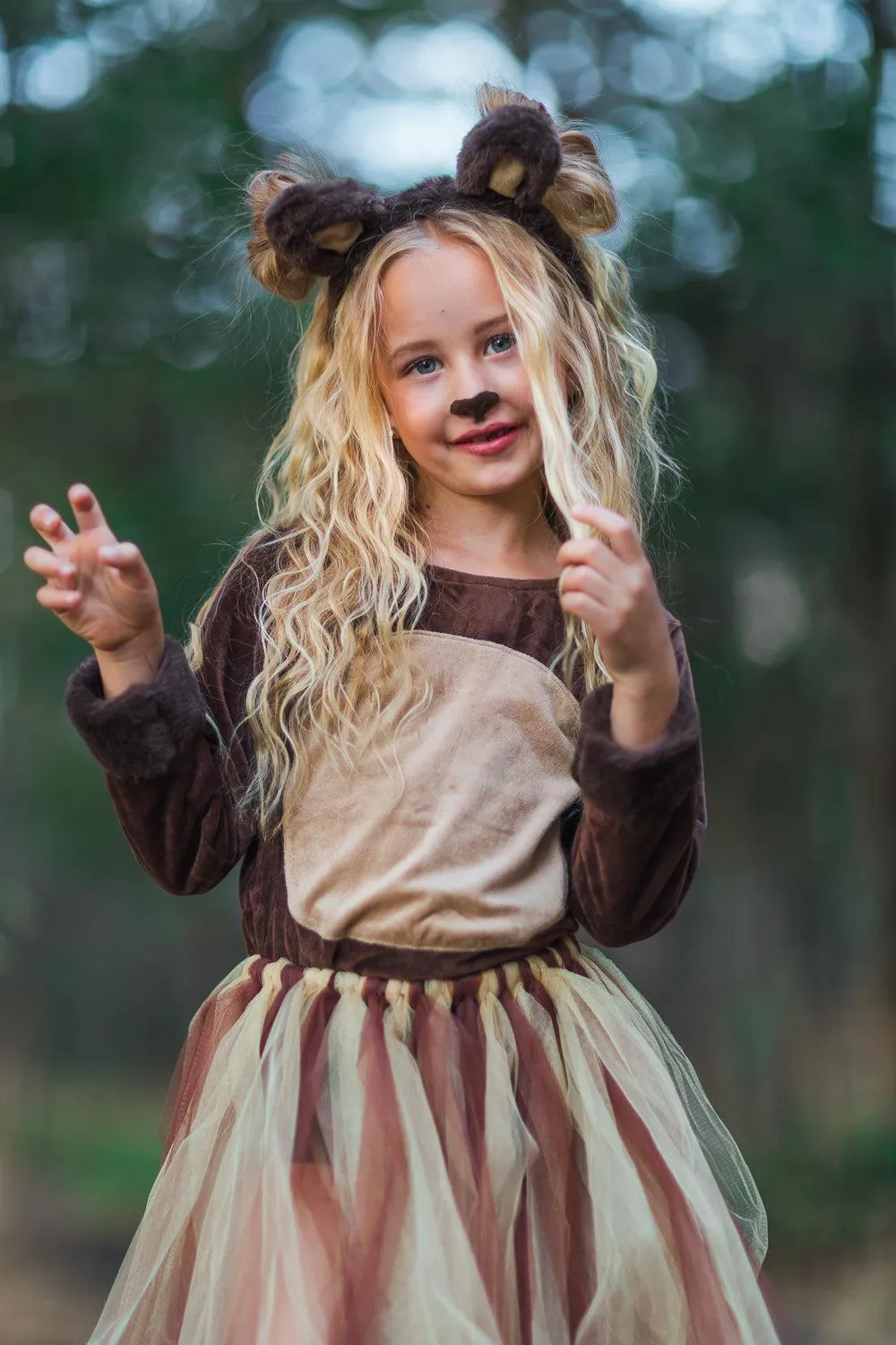 Bear Tutu Costume Set - 4 Piece Set