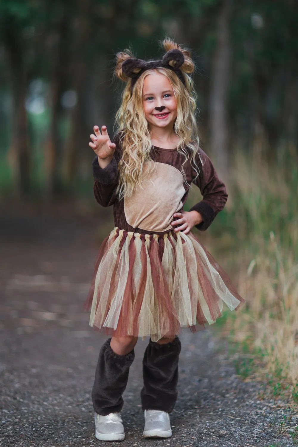 Bear Tutu Costume Set - 4 Piece Set