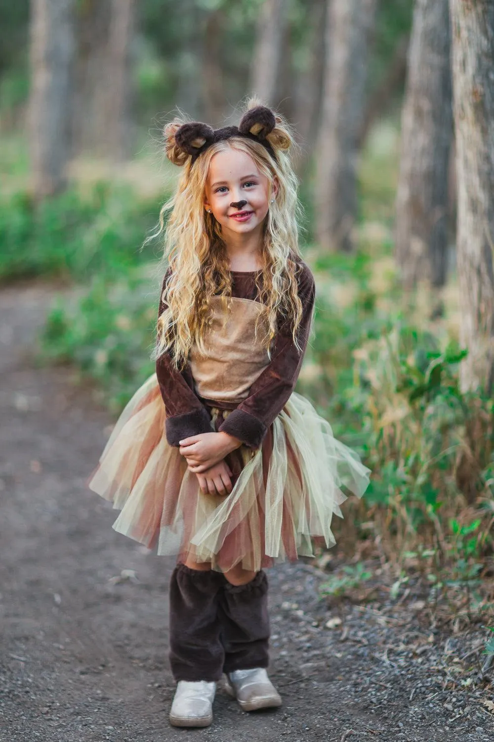 Bear Tutu Costume Set - 4 Piece Set