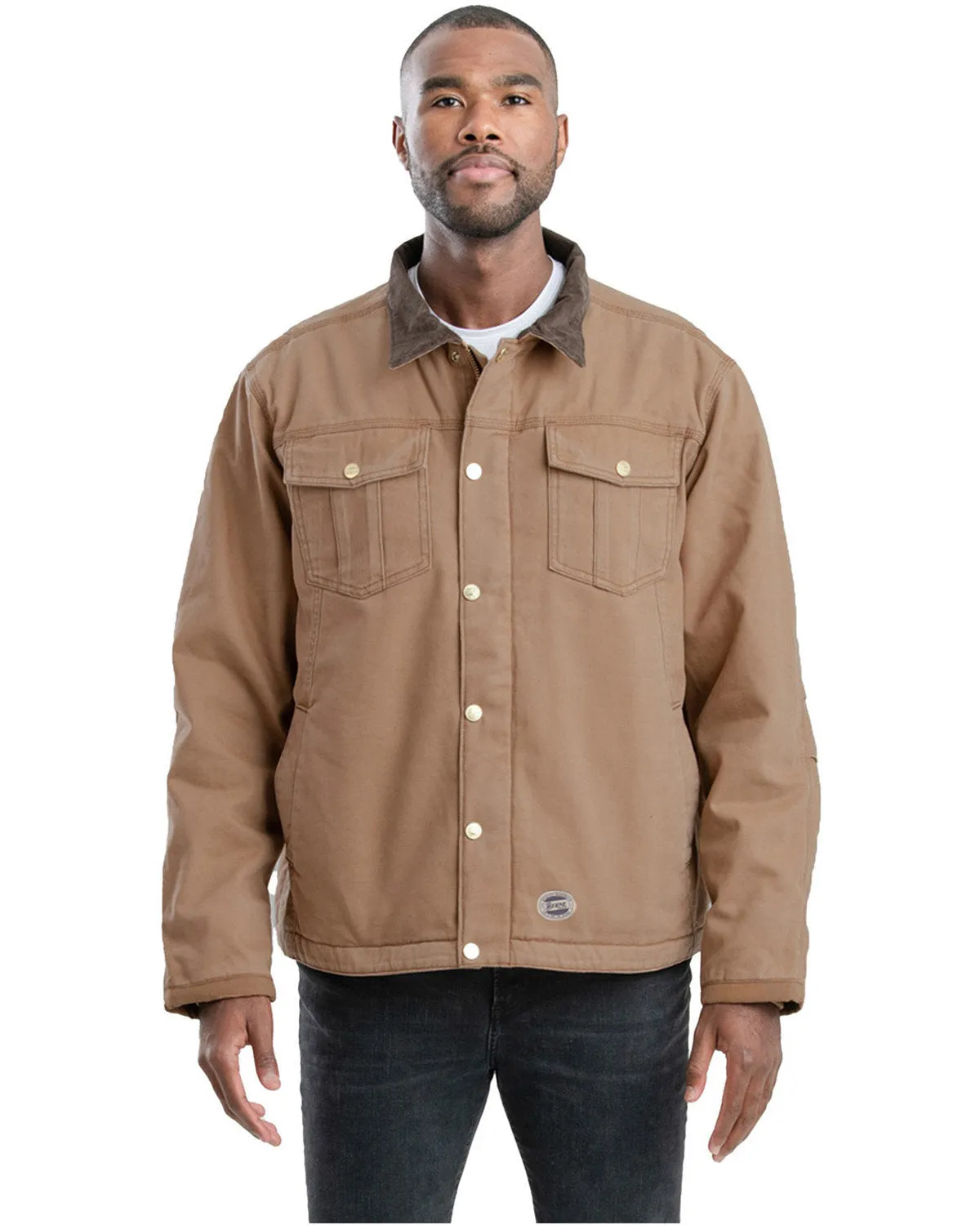 Berne Unisex Vintage Washed Sherpa-Lined Work Jacket J58