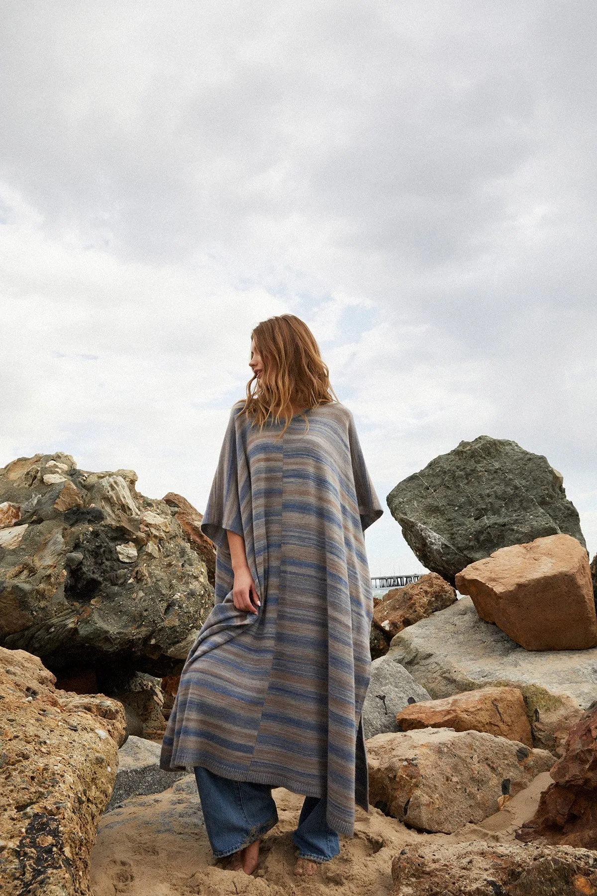   Beryll Cashmere Maxi Poncho