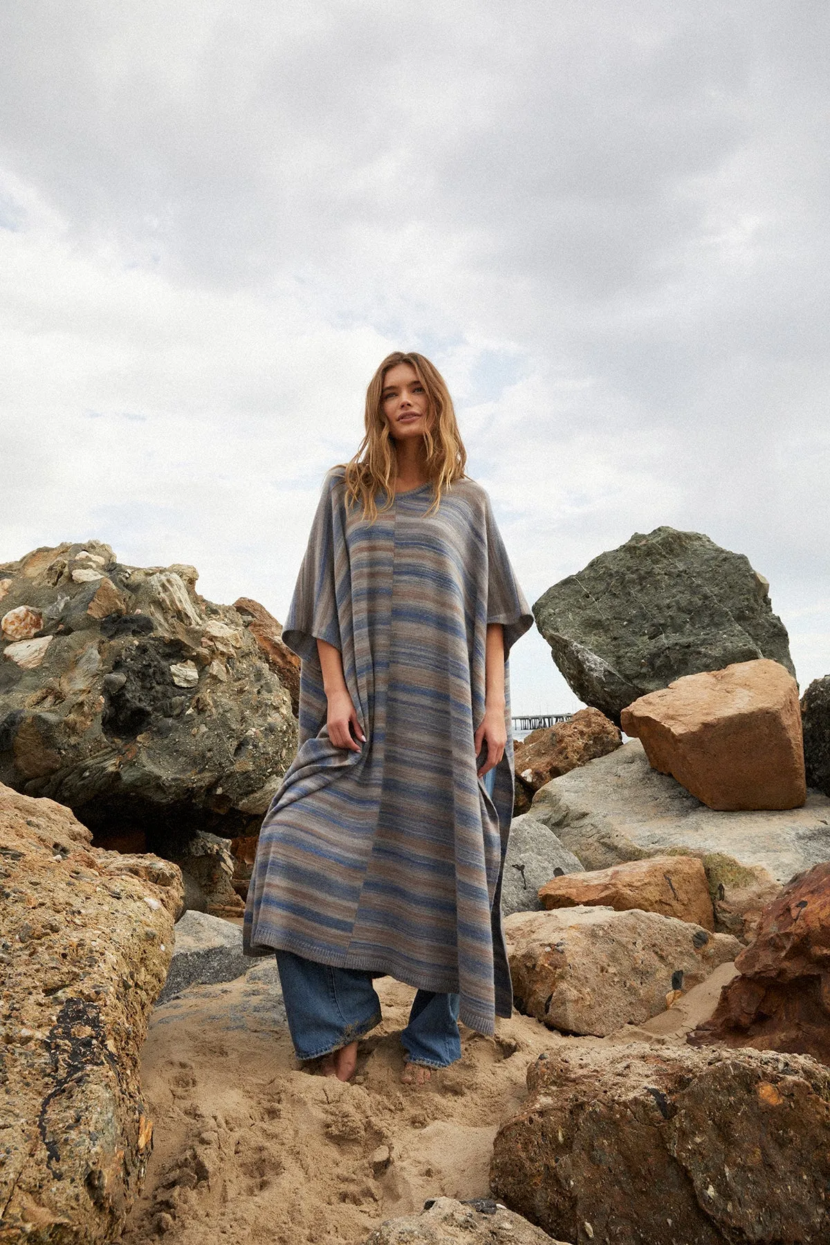   Beryll Cashmere Maxi Poncho