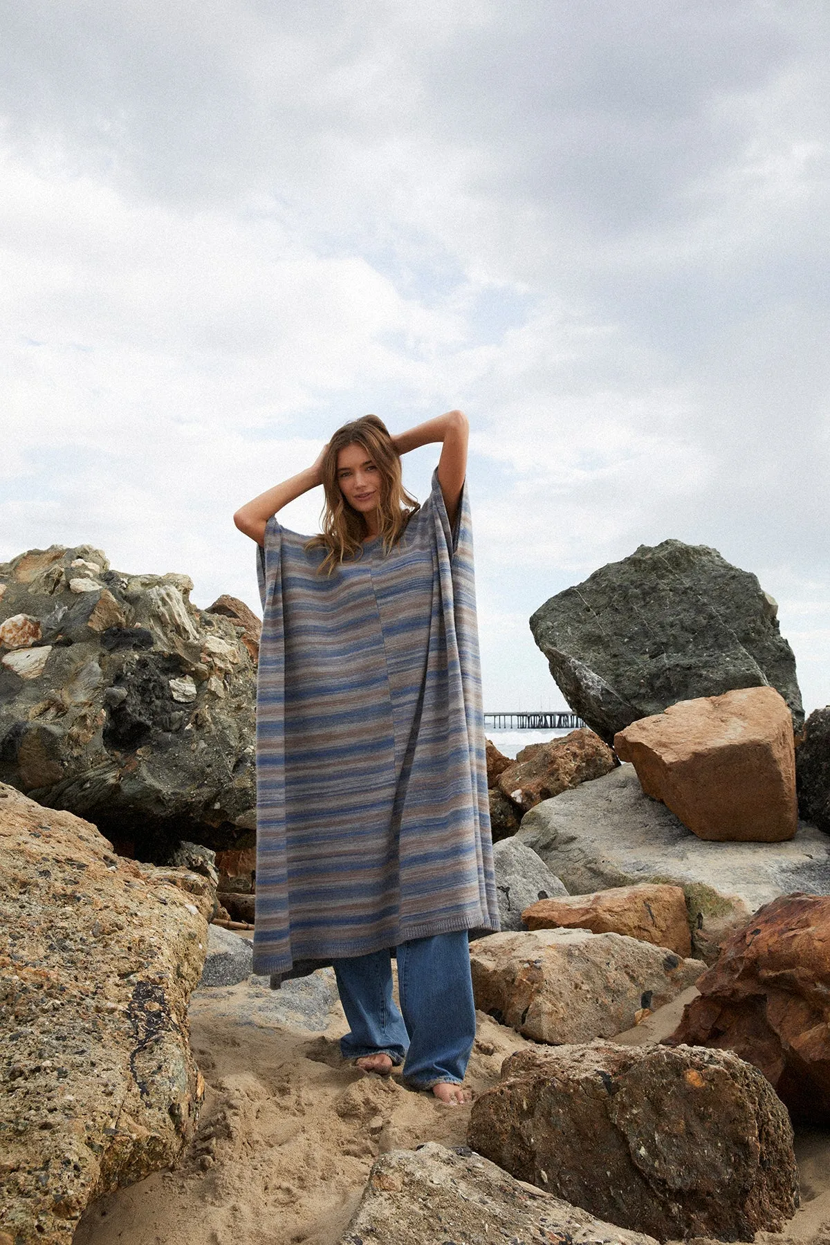   Beryll Cashmere Maxi Poncho