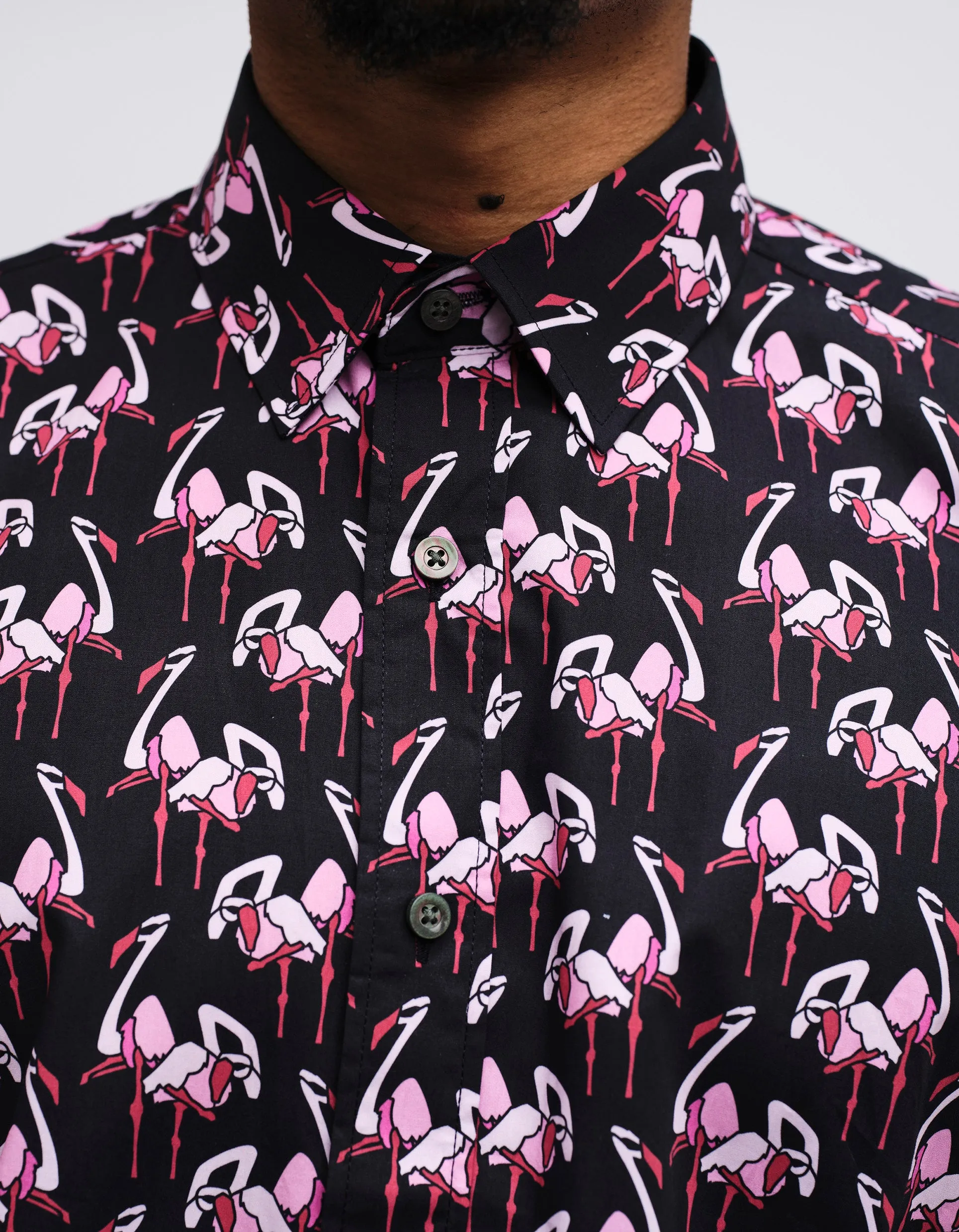 Black Flamingo Shirt