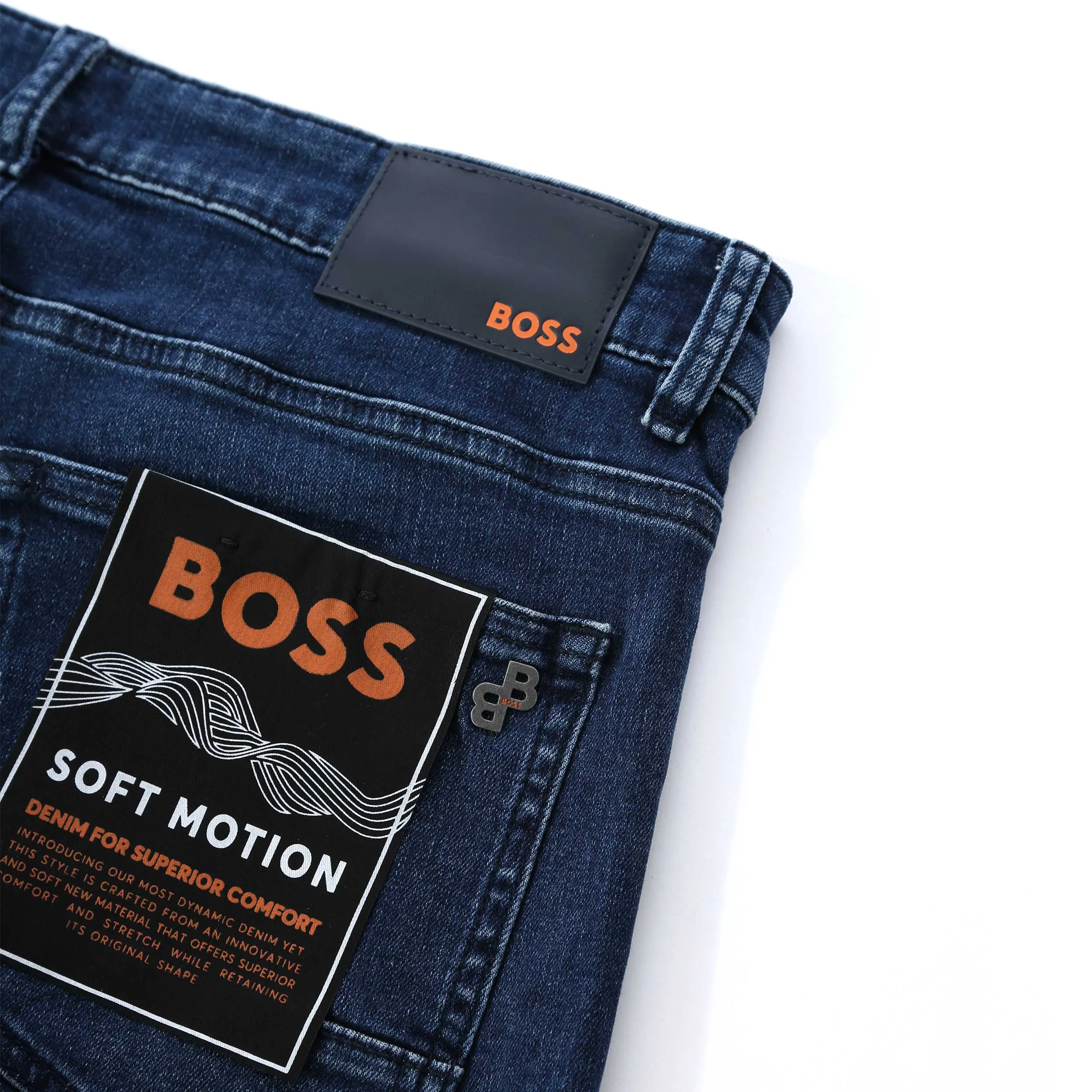 BOSS Delaware BC P Jean in Mid Blue Denim