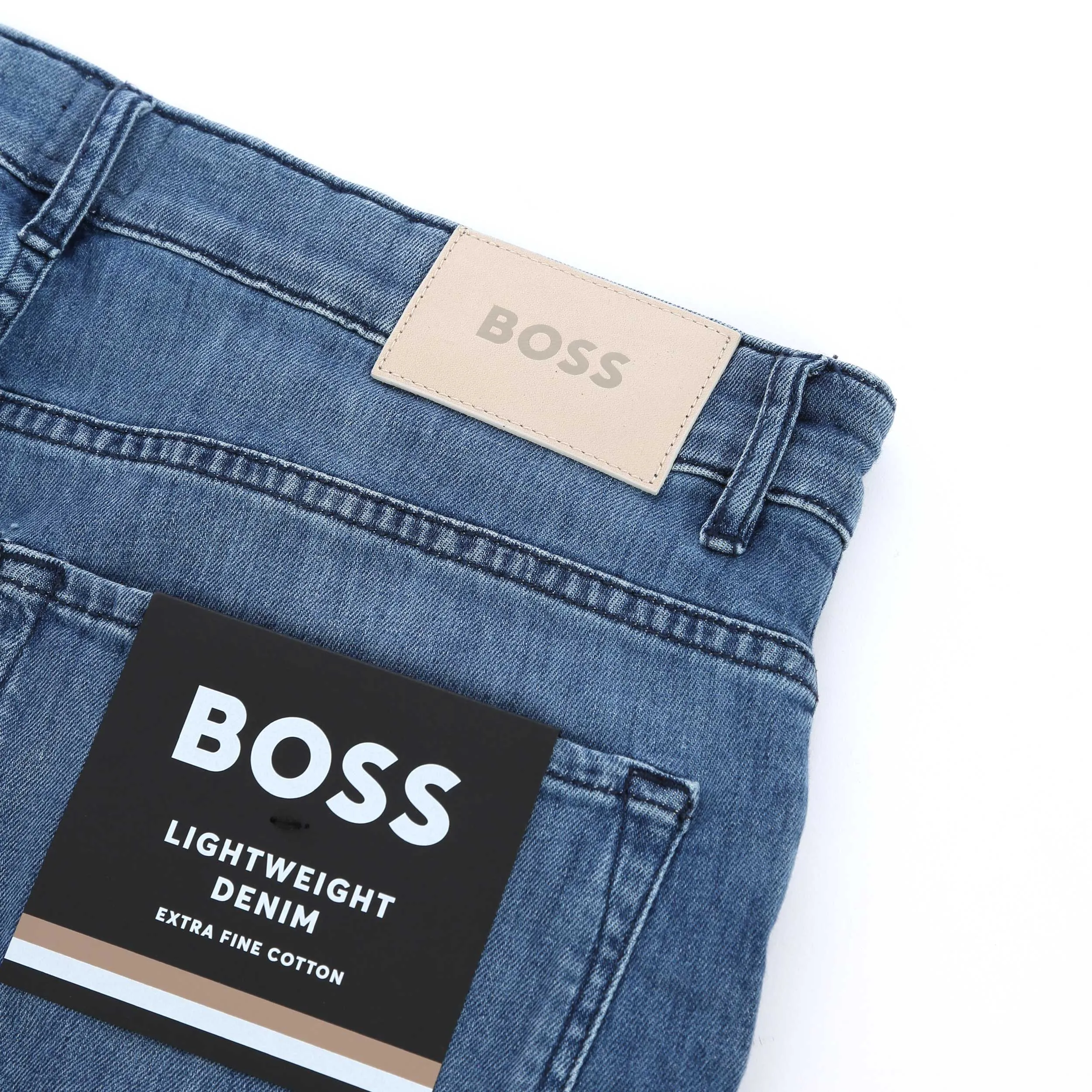 BOSS Re Maine Jean in Medium Blue Wash