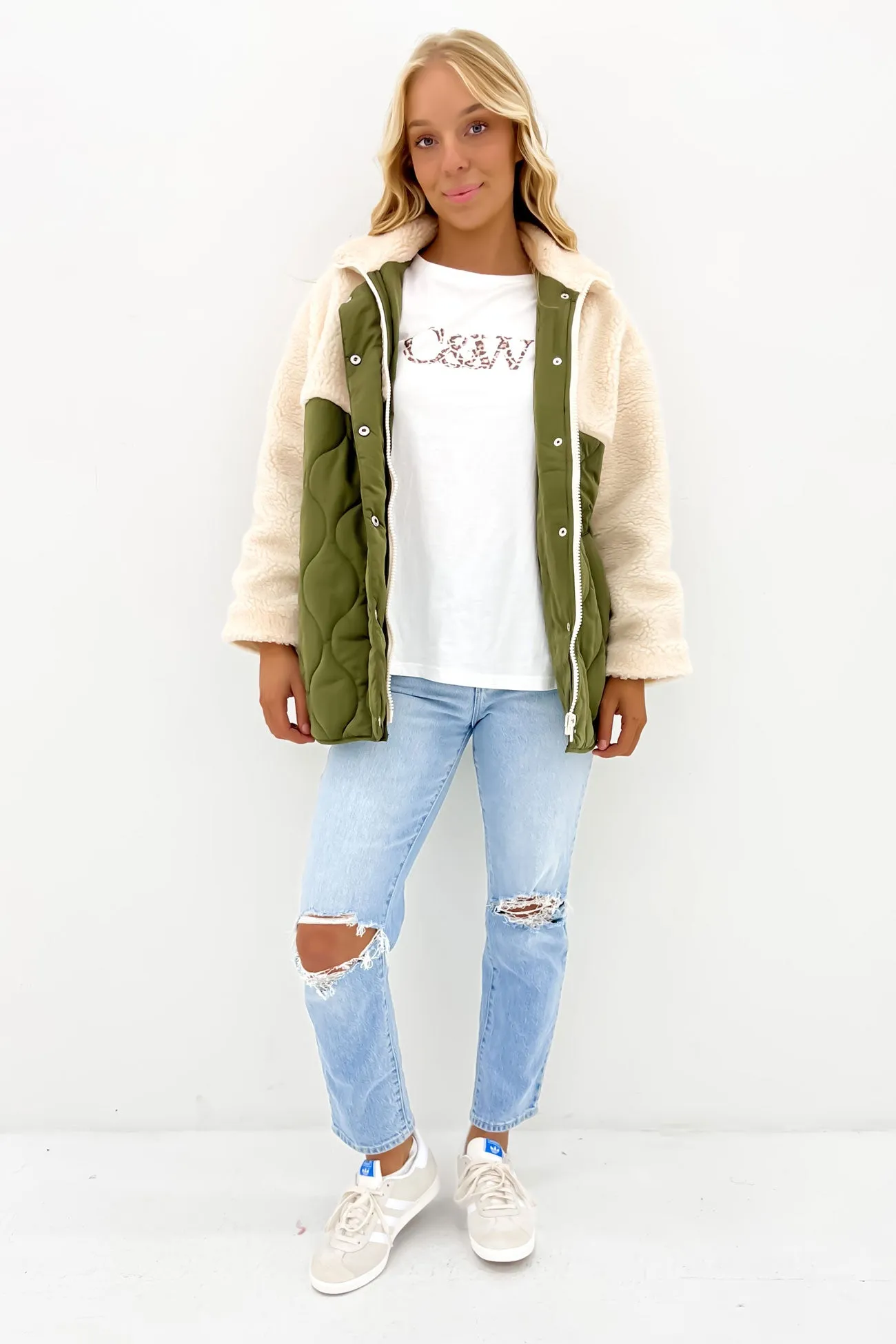 Brielle Jacket Cream Khaki