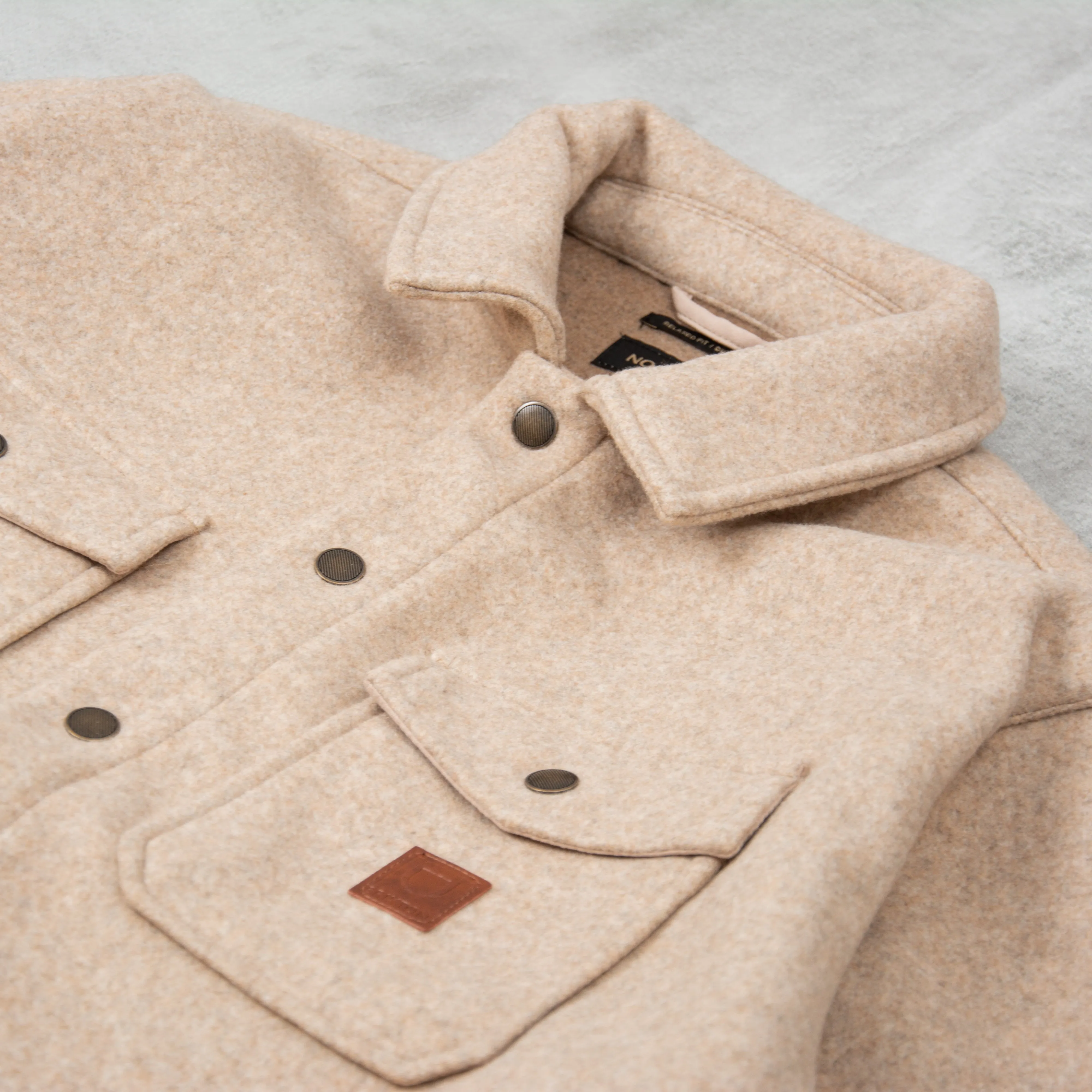 Brixton Durham Reserve Jacket - Oatmeal