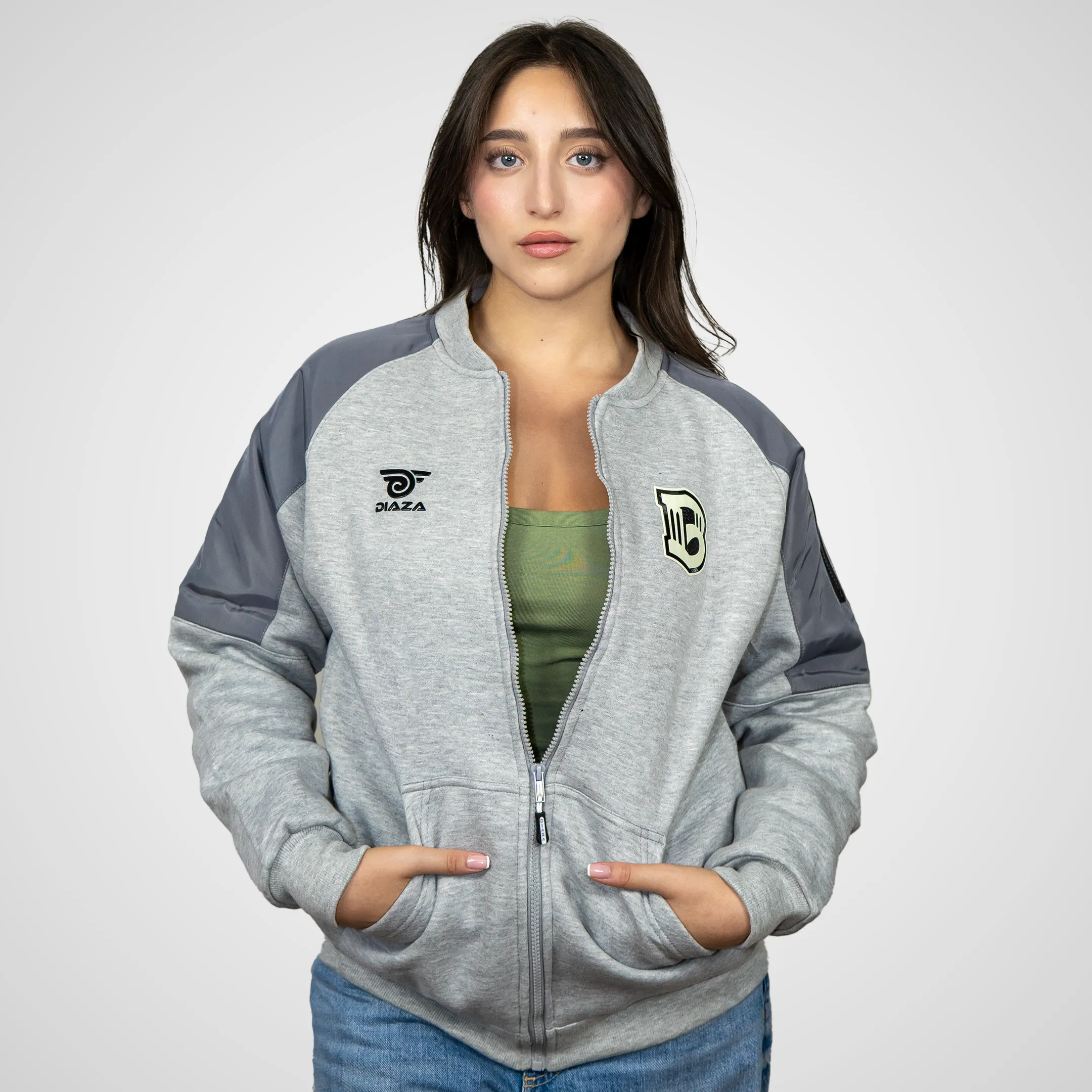 Brooklyn FC Women  Vintage Jacket Grey