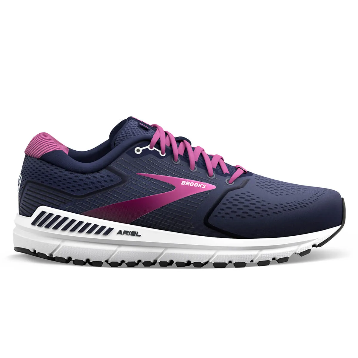 Brooks Ariel 20 Womens | Peacoat/vivid Viola/white