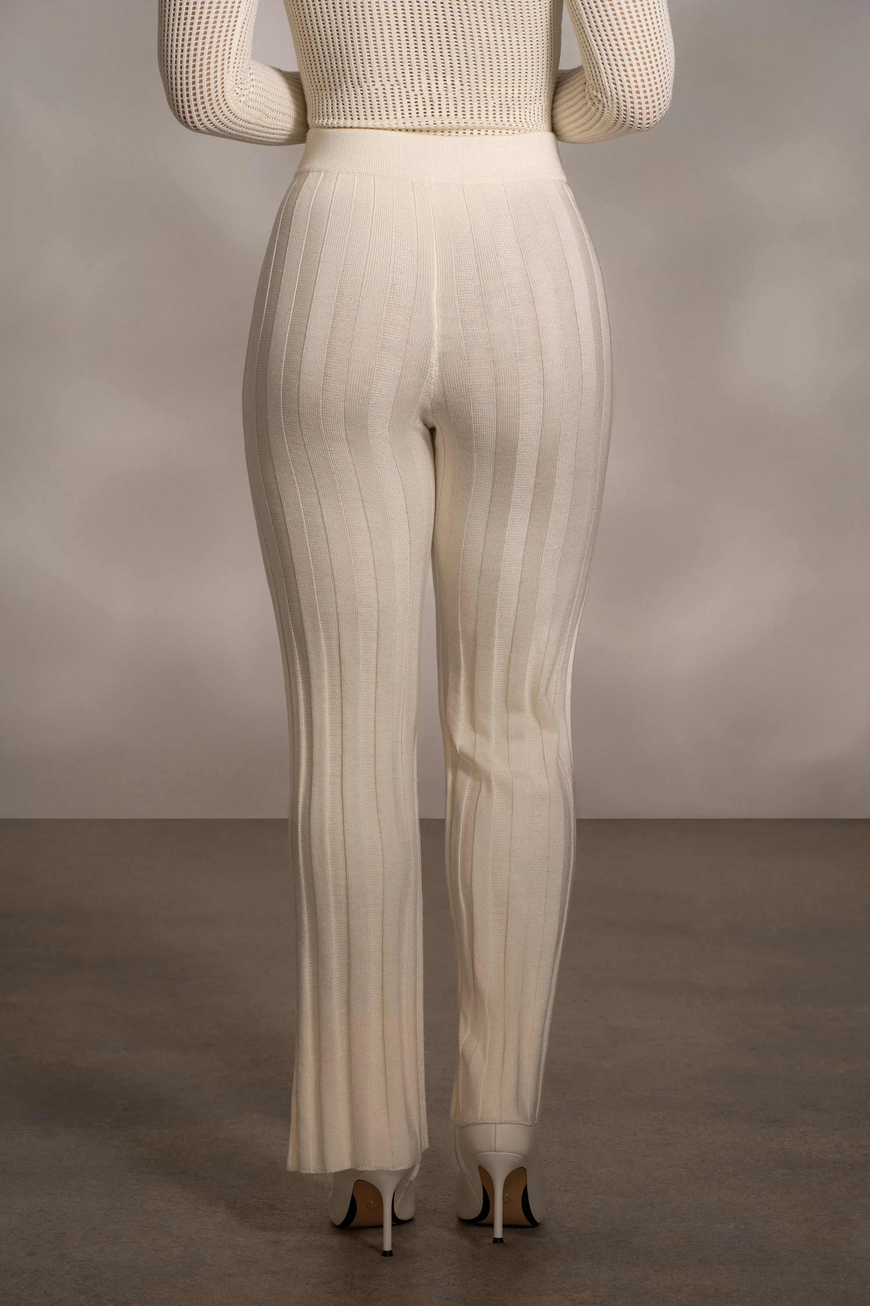 Buttercream Darcey Ribbed Pants