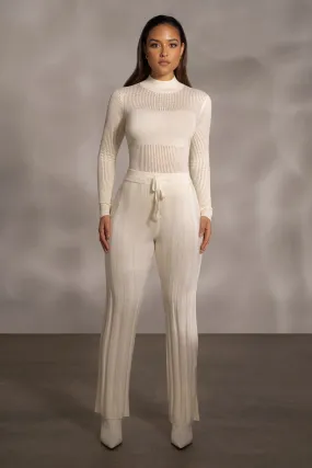 Buttercream Darcey Ribbed Pants