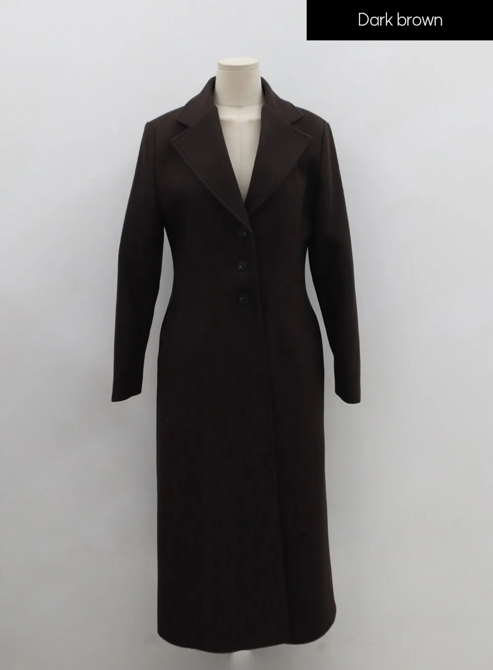 Button Long Coat IO31