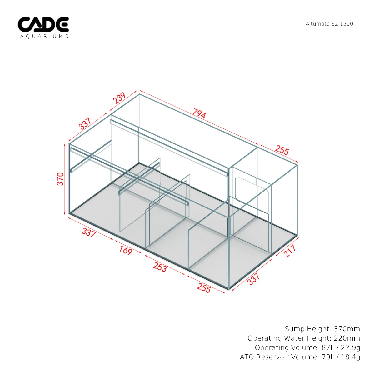 Cade Altumate S2 1500