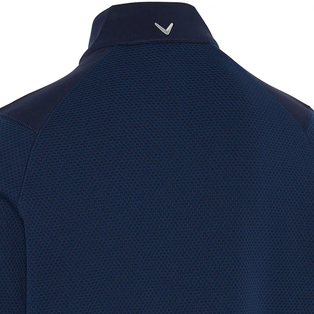 Callaway Hex 1/4 Zip Pullover - Peacoat