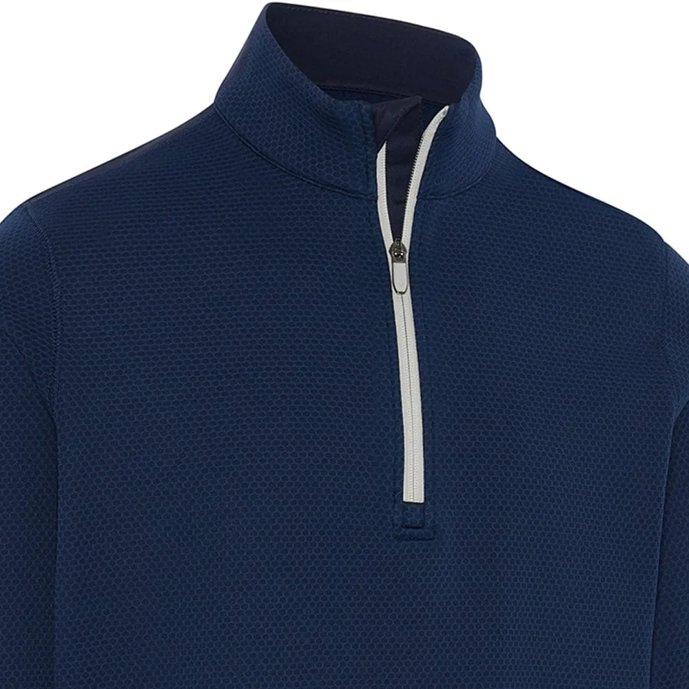 Callaway Hex 1/4 Zip Pullover - Peacoat