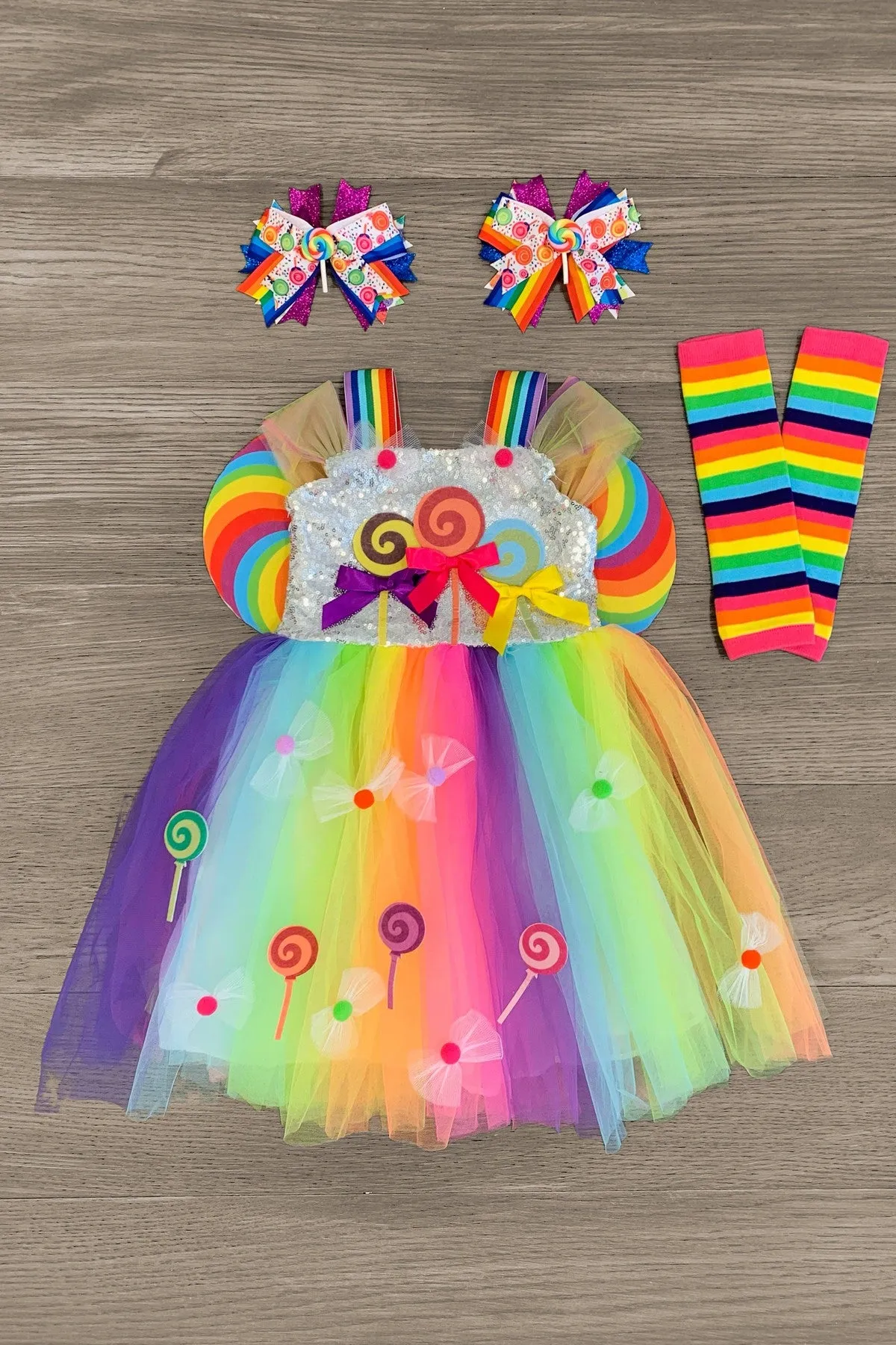 Candyland Princess Costume - 2 Piece Set