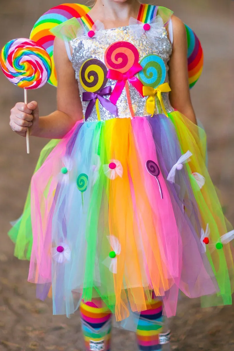 Candyland Princess Costume - 2 Piece Set