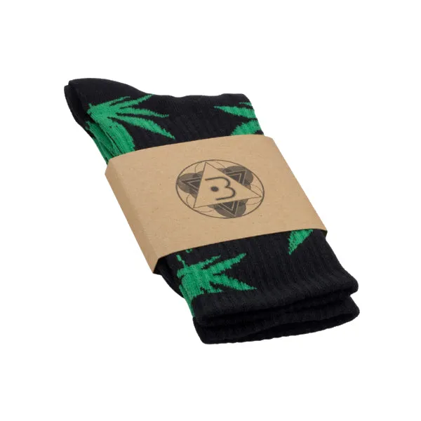 Cannabis Leaf Socks - 100% Cotton