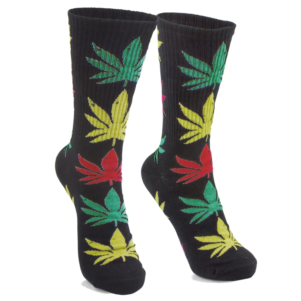 Cannabis Leaf Socks - 100% Cotton