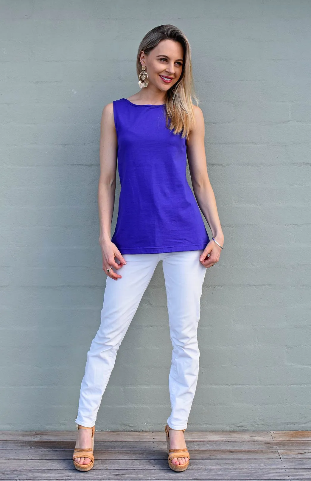 Capri Top - Organic Cotton