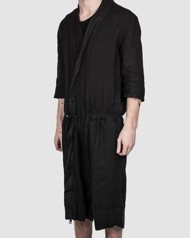 Cardigan jumpsuit black