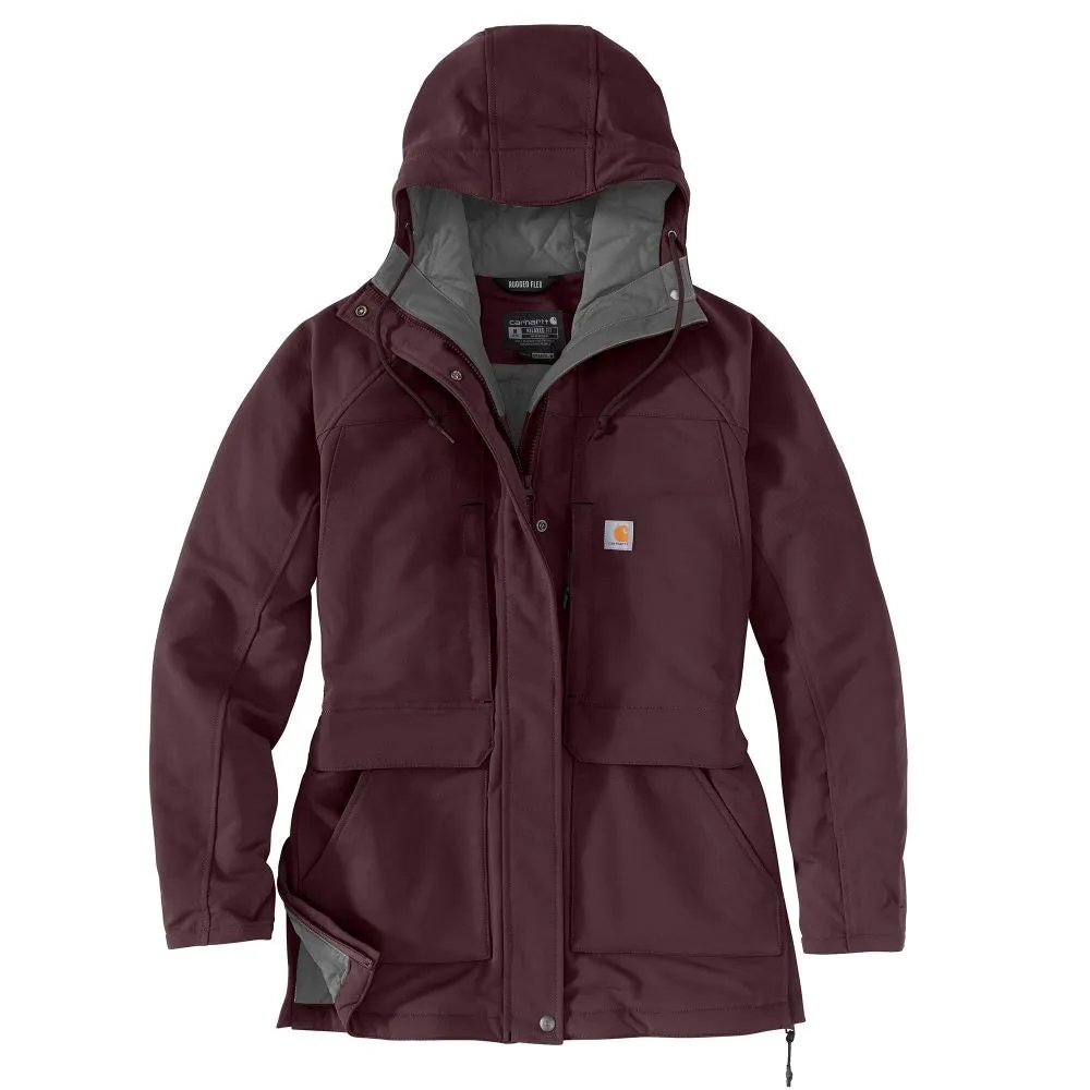 'Carhartt' Women's Super Dux™ Insulated Traditional Coat - Blackberry